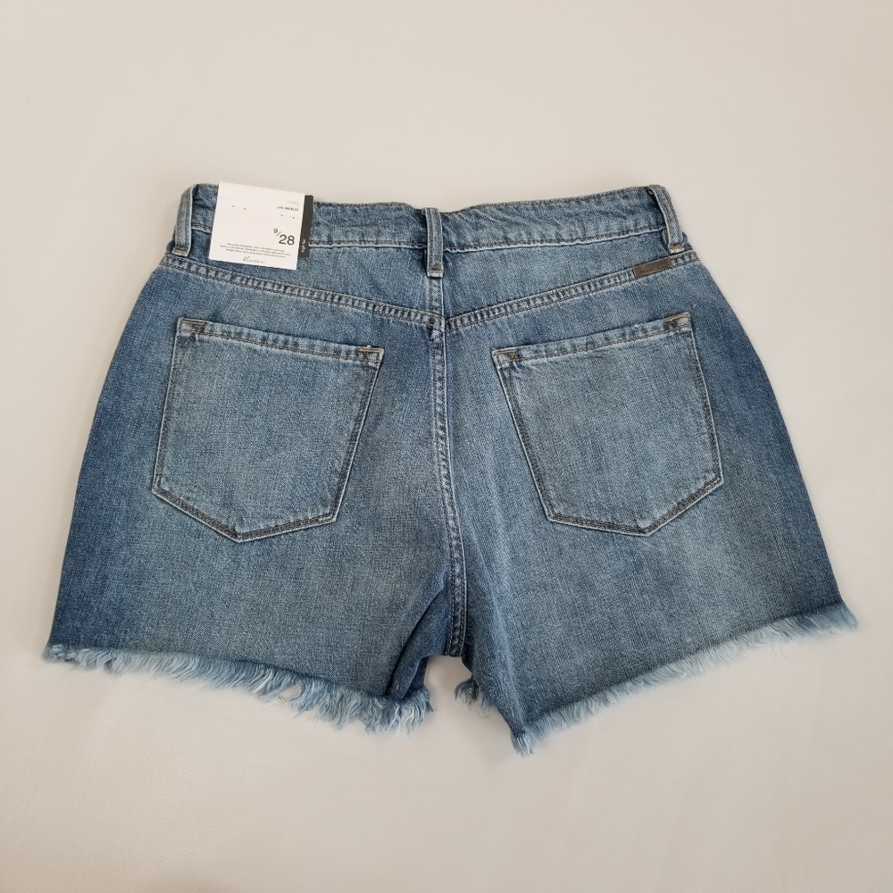 KanCan High Rise Denim Shorts 9/28 NWT - Picture 2 of 7